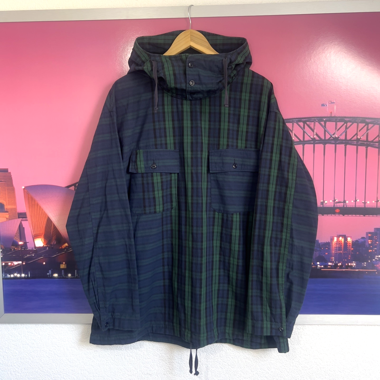 Engineered Garments Cagoule Shirt Smock Jacket | M / Large / XL | Liam Gallagher