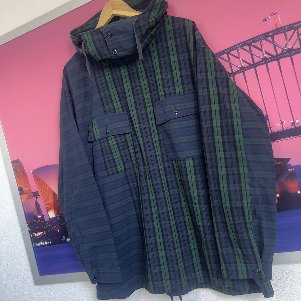 Thumbnail: Engineered Garments Cagoule Shirt Smock Jacket | M / Large / XL | Liam Gallagher