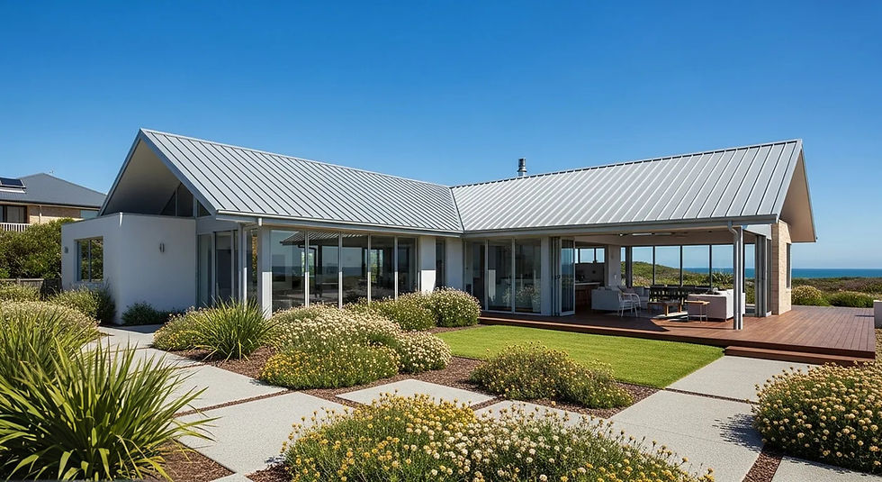 corrugated iron sheeting
