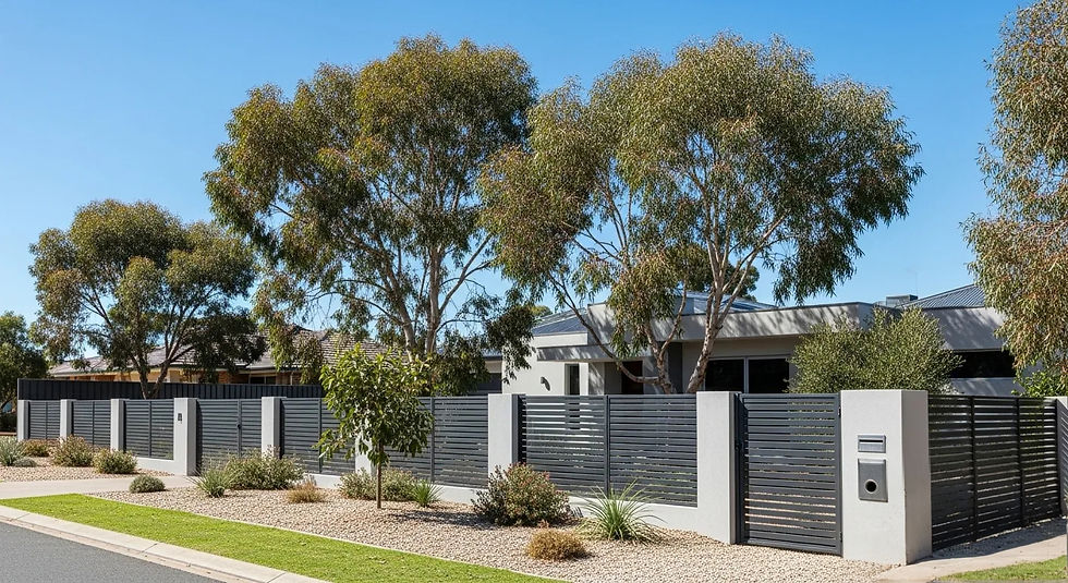 metal fence
