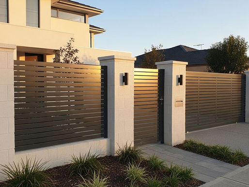 Front fence designs