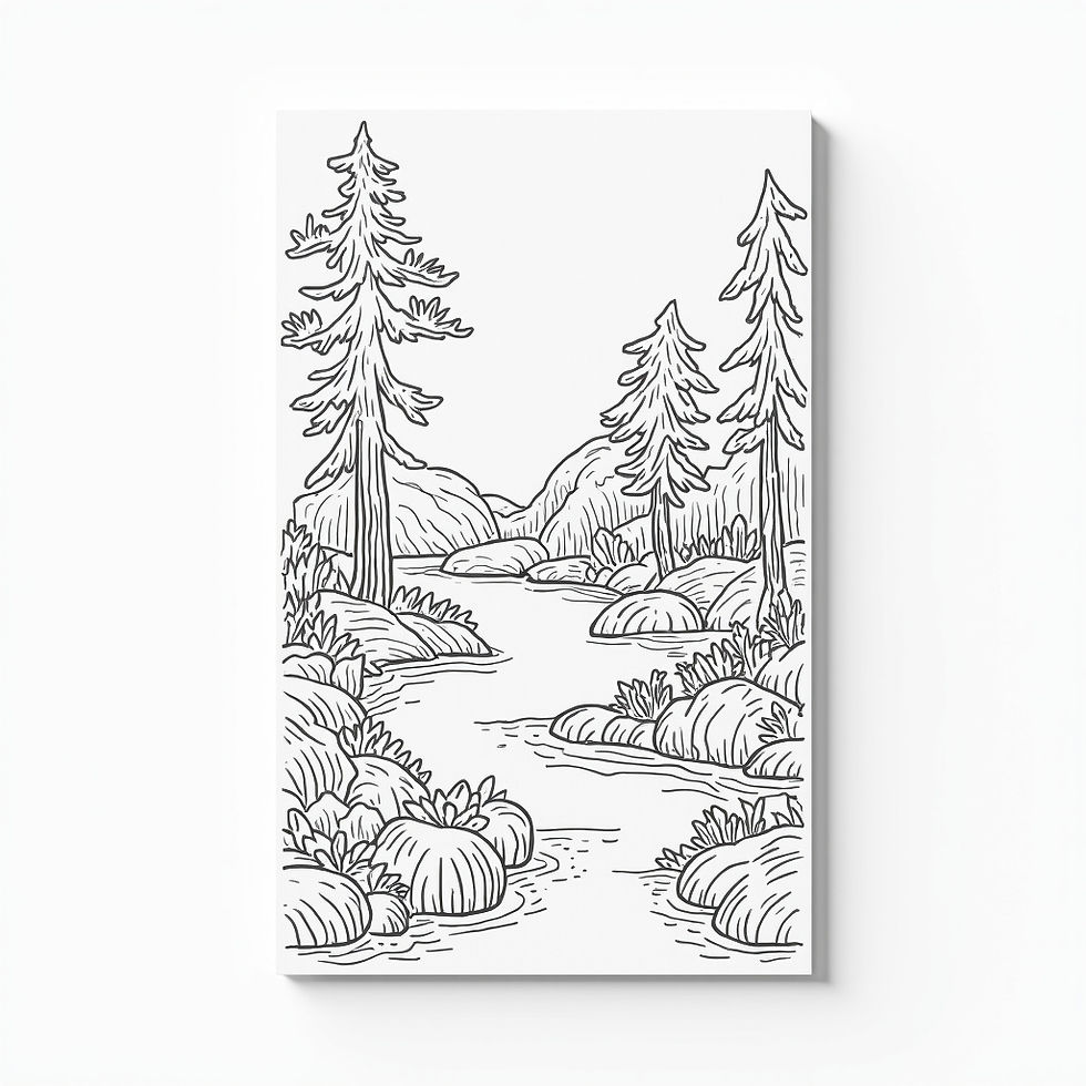 Nature Scene Coloring