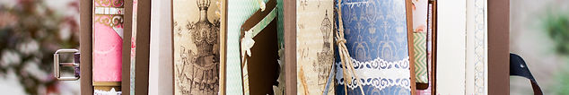 Scrapbook art and visual pieces