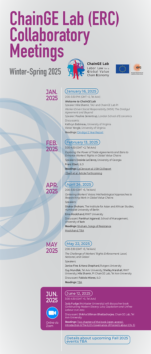 Collaboratory meetings June