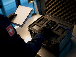 Swiss customs inspection of production equipment