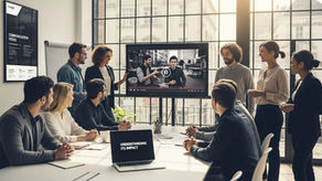 corporate video meeting