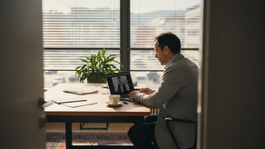 Swiss agent records video in office setting