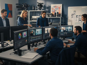 video editing studio