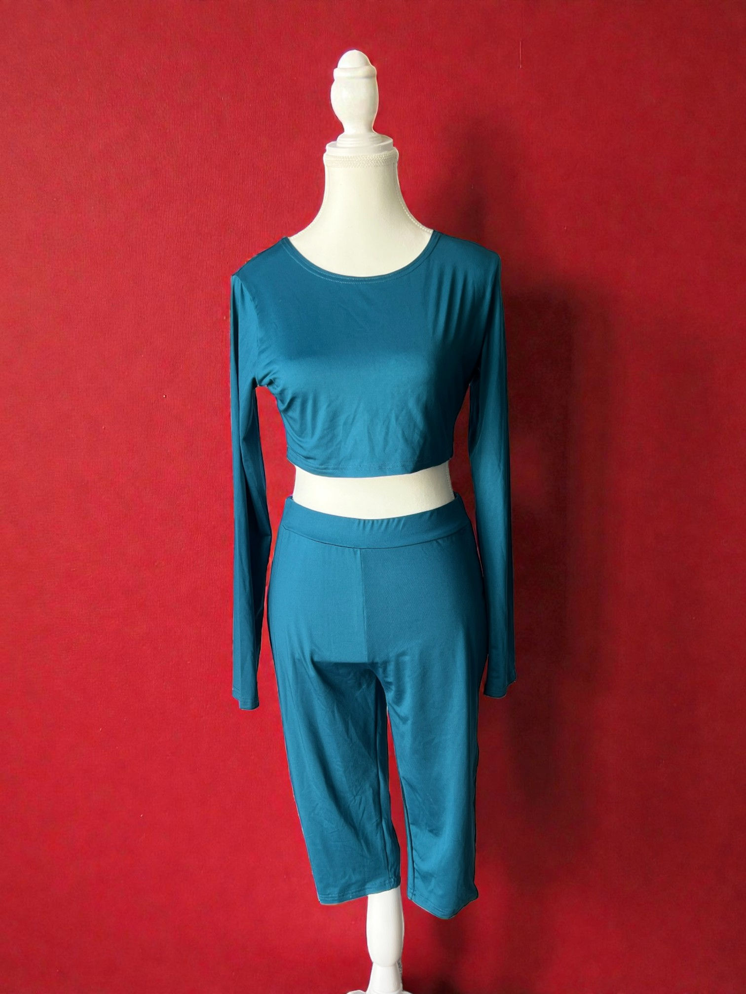 Shein Simple Contemporary Top & Leggings