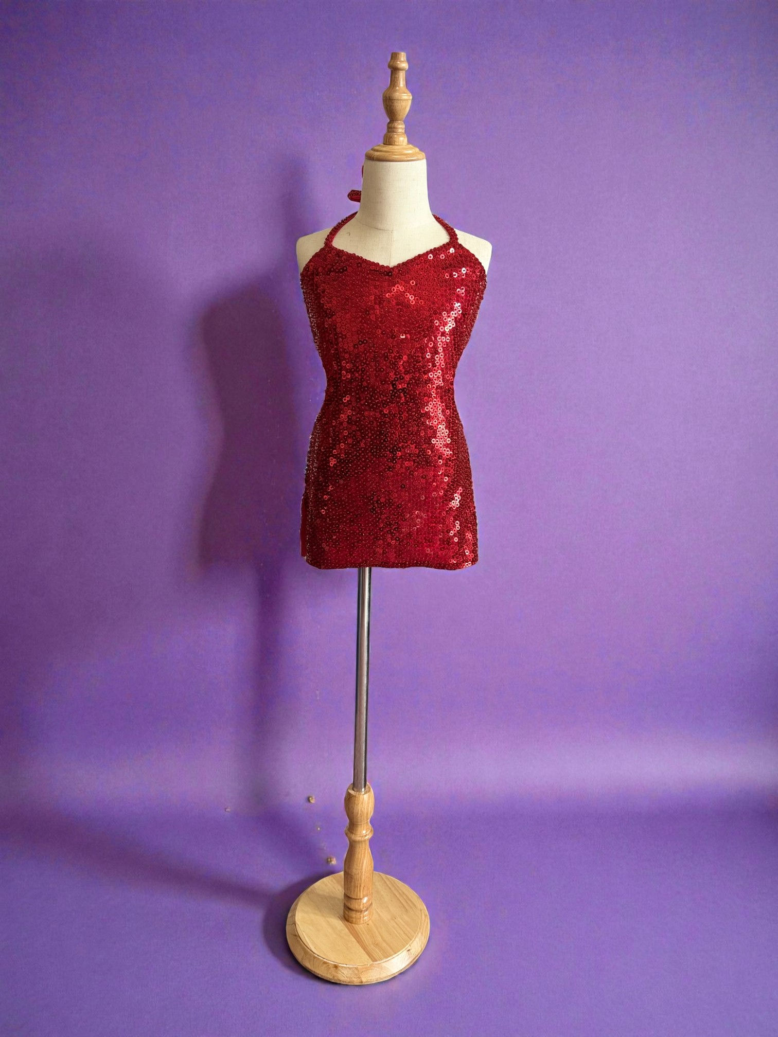 House of Priscilla Red Sequin Jazz Costume