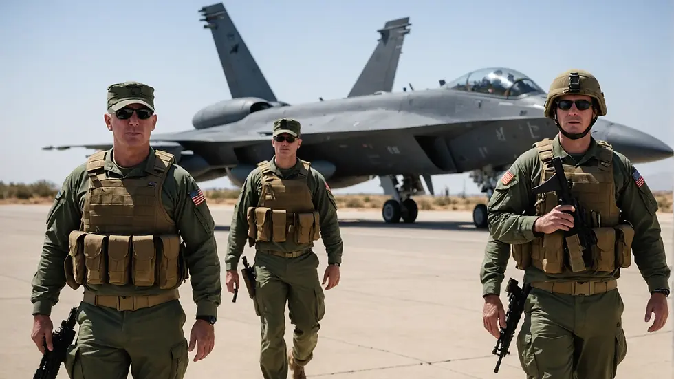 U.S. troops in Israel