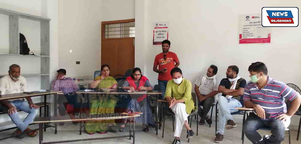 साकेट साहित्य संस्थान की मासिक काव्य गोष्ठी -राजसमन्द