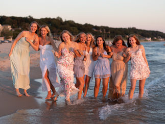 senior rep team group shoot atLake Michigan trip