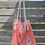 Thumbnail: Apricot Tassle Towelling bag