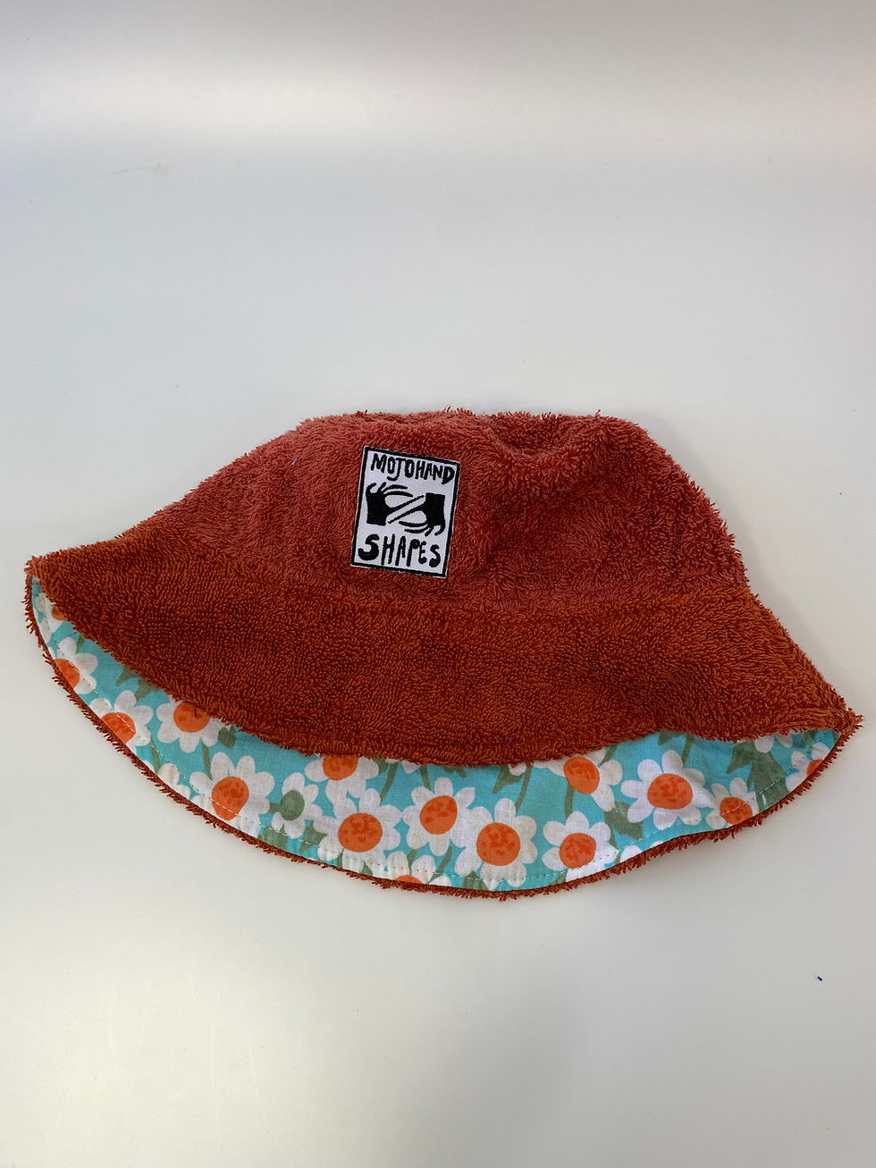 Thumbnail: Rust Towelling Bucket Hat