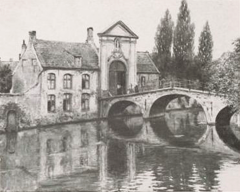 V089 - Pont du béguinage à Bruges (1928)