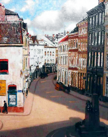V086 - rue de petite ville (1927)
