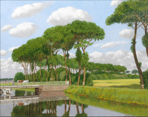 V128 - Canal en Flandre (1933)