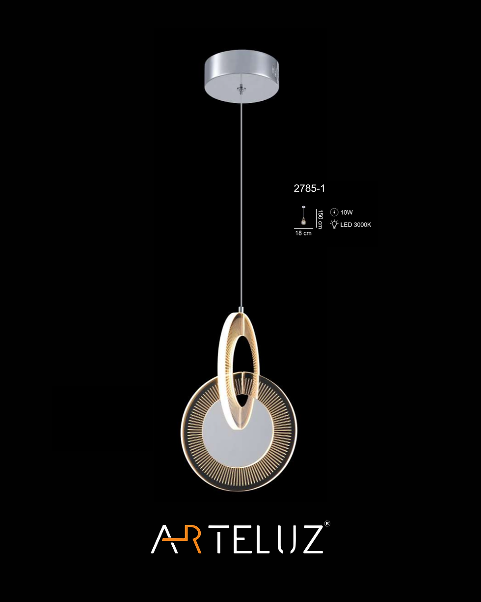 2785-1 RINGS MODEL TEKLİ AVİZE (18 CM)