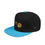 Thumbnail: Embroidered Gold Coin Snapback Hat — Streetwear Baseball Cap