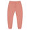 Thumbnail: Embroidered Peach Sweatpants with Floral Patch — Cozy Fleece Joggers