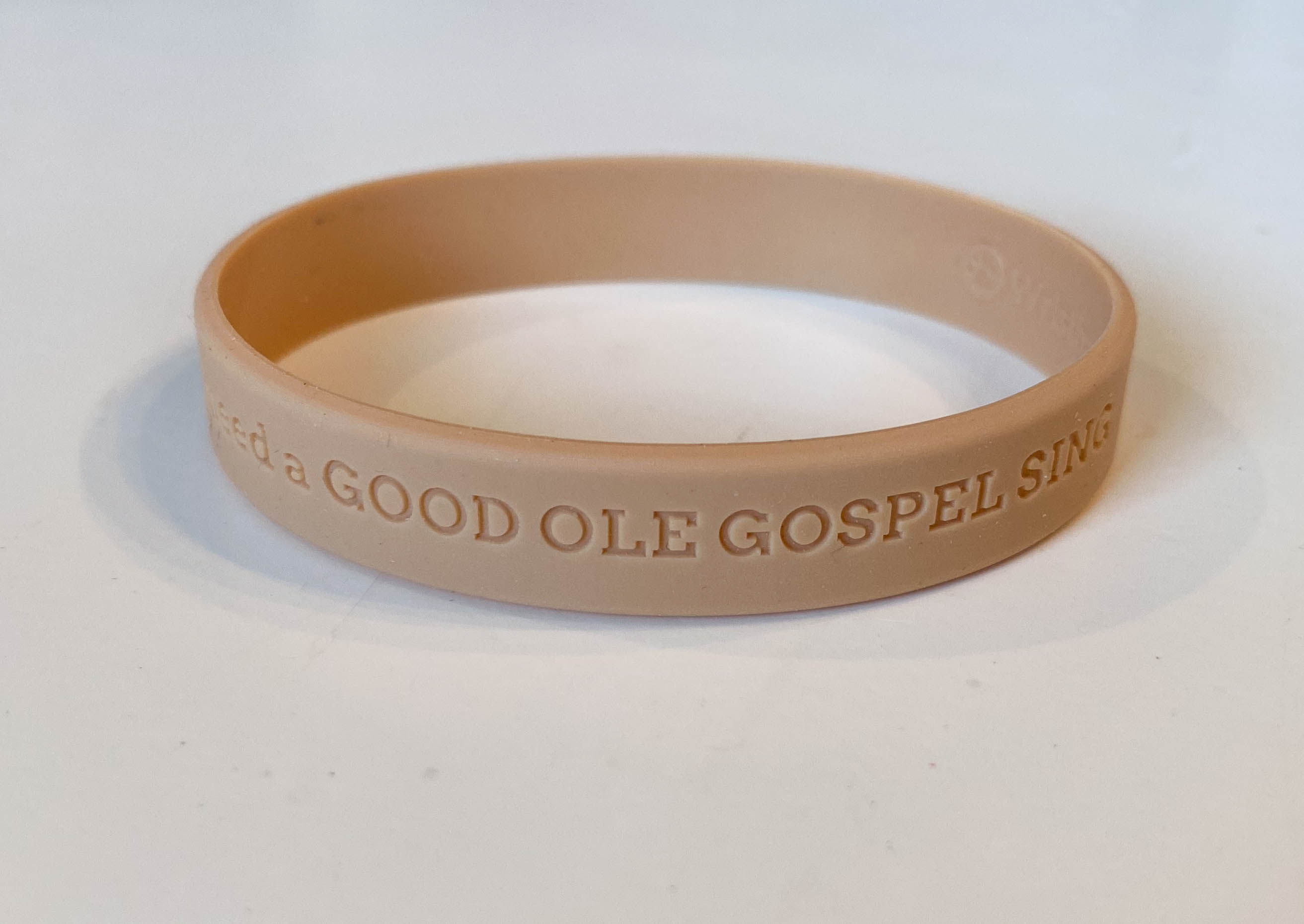 "I Need a Good Ole Gospel Sing" Wristband