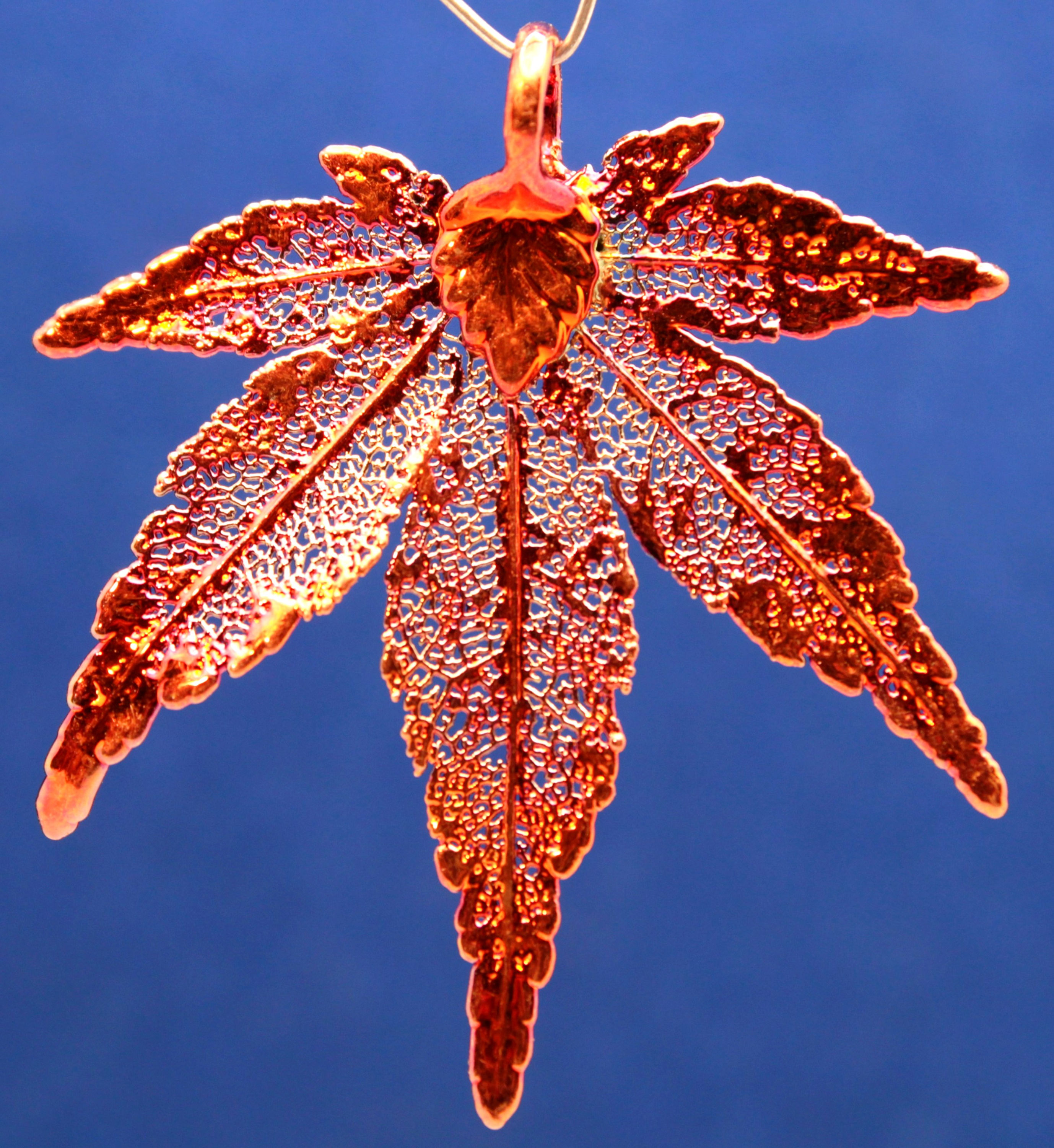 Copper Japanese Maple Leaf