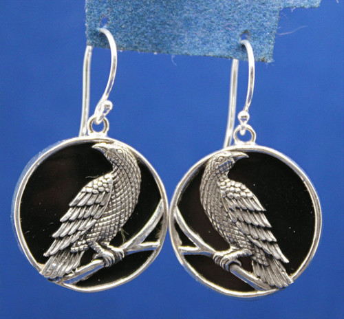 【HYERES LOR】25SS★ Subni Silver (W) Luciel Onyx Earrings Onyx Raven Earrings | Pendragon Jewelry