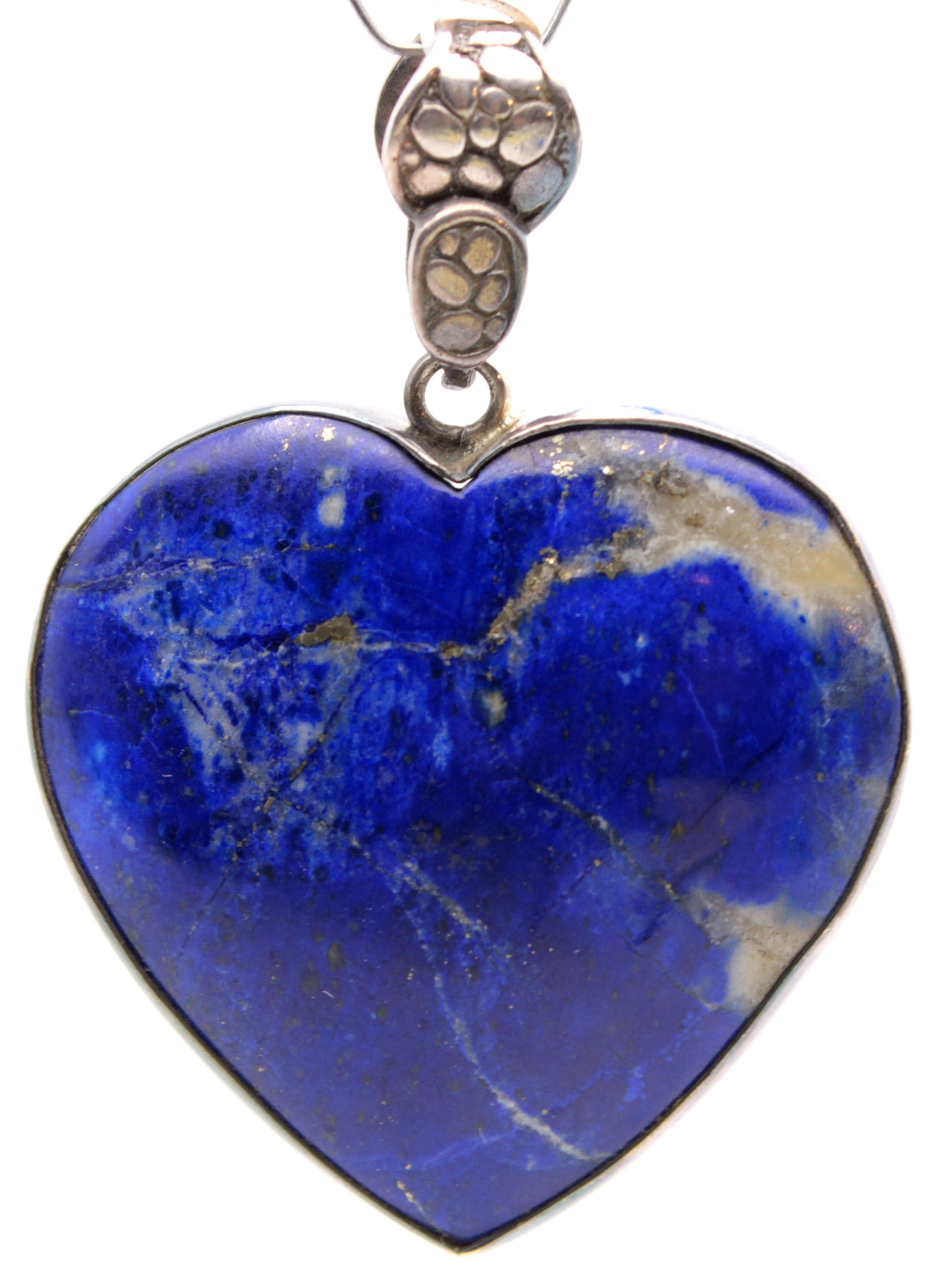 Lapis Heart Pendant
