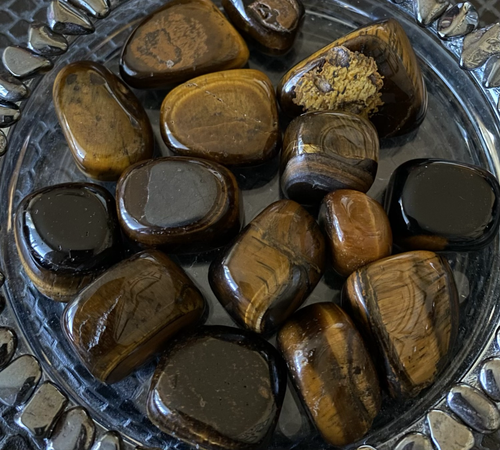 Brazilian Tumbled Tiger Eye