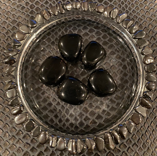 Tumbled Obsidian