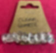 Clear Quartz Hair Clips