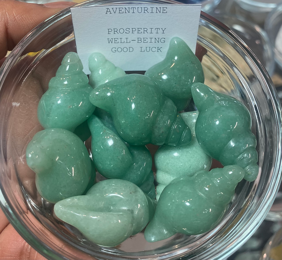 Aventurine Conch Shell Crystal