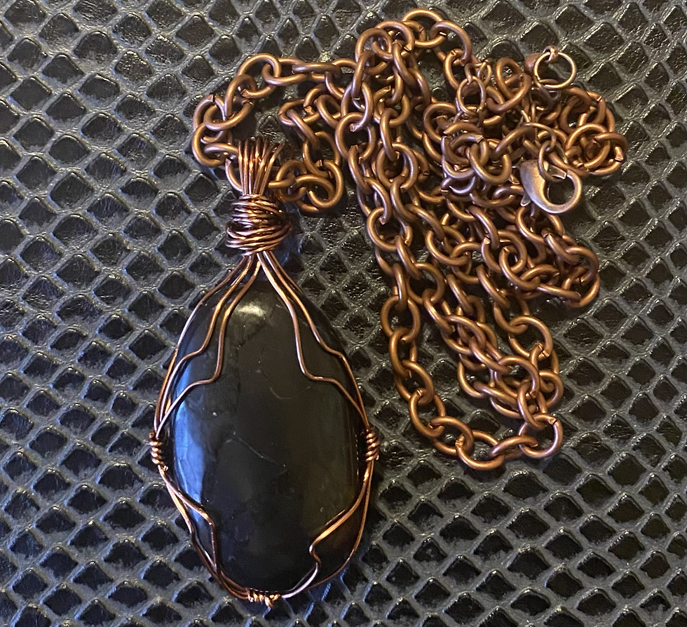 Thumbnail: Shungite & Copper Necklace 