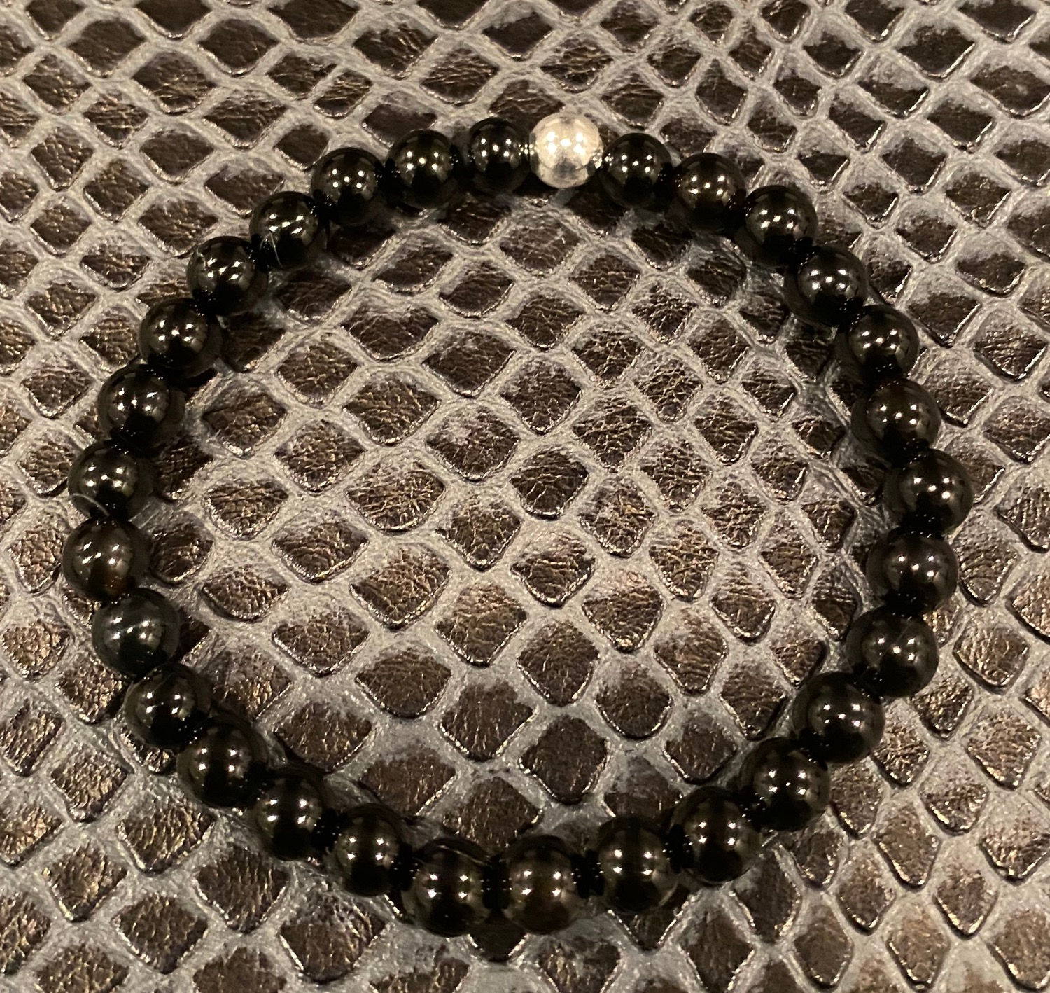 Black Agate Healing Bracelet