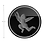 Thumbnail: Angel Decorative Objects Left (Red-Black)