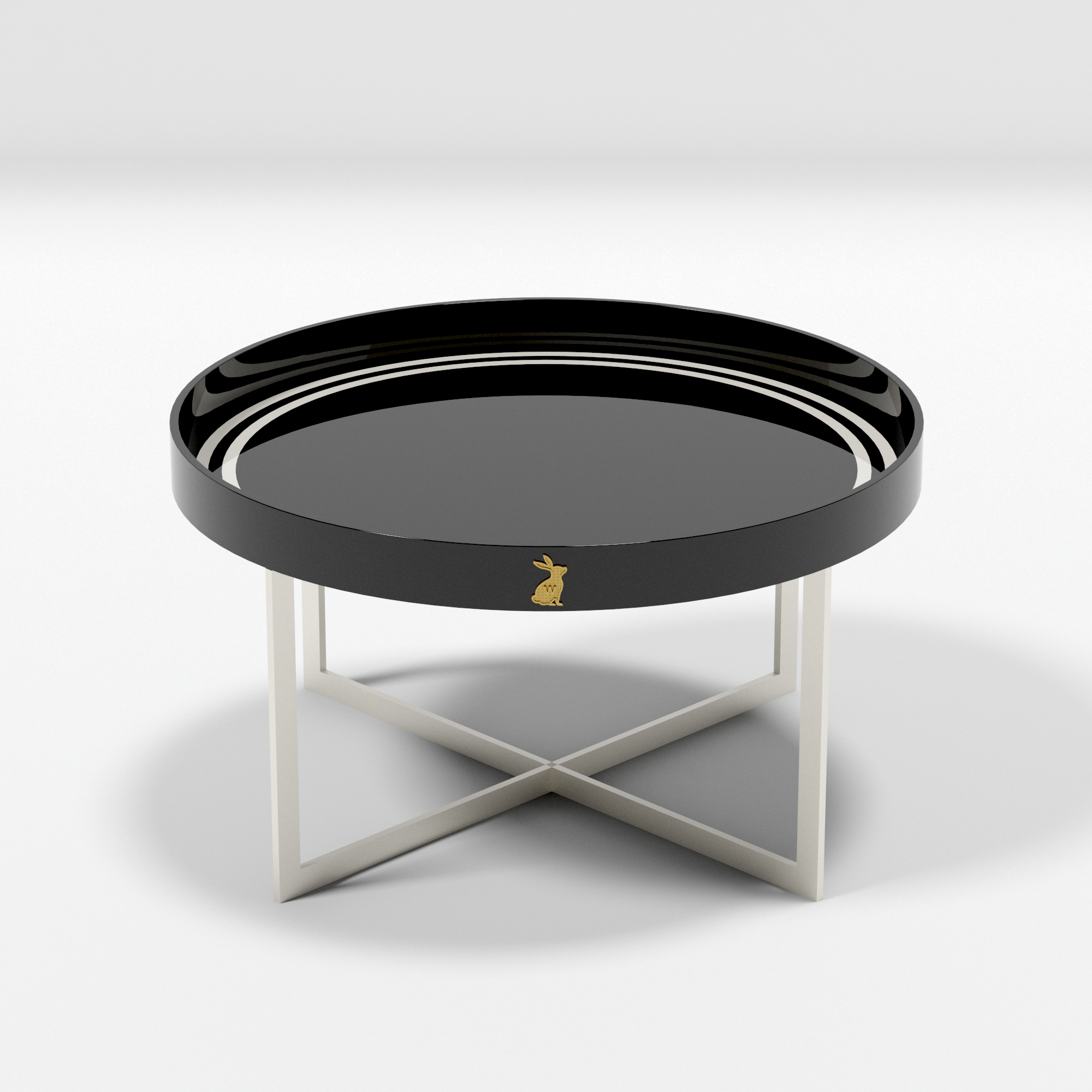 Offset Coffee Table Premium Black Edition
