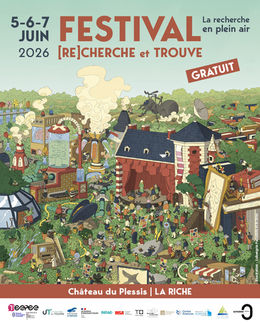 VEN 5, SAM 6, DIM 7 JUIN / FESTIVAL (RE)CHERCHE ET TROUVE avec l'Université de Tours