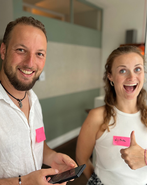 Lydia Hallfeldt und Florian Kaiser