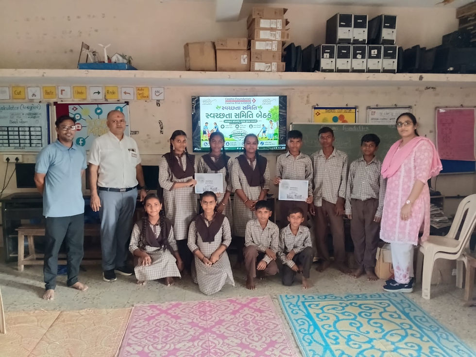 Building a Culture of Cleanliness: Cosmo Foundation's Swachhata Initiative