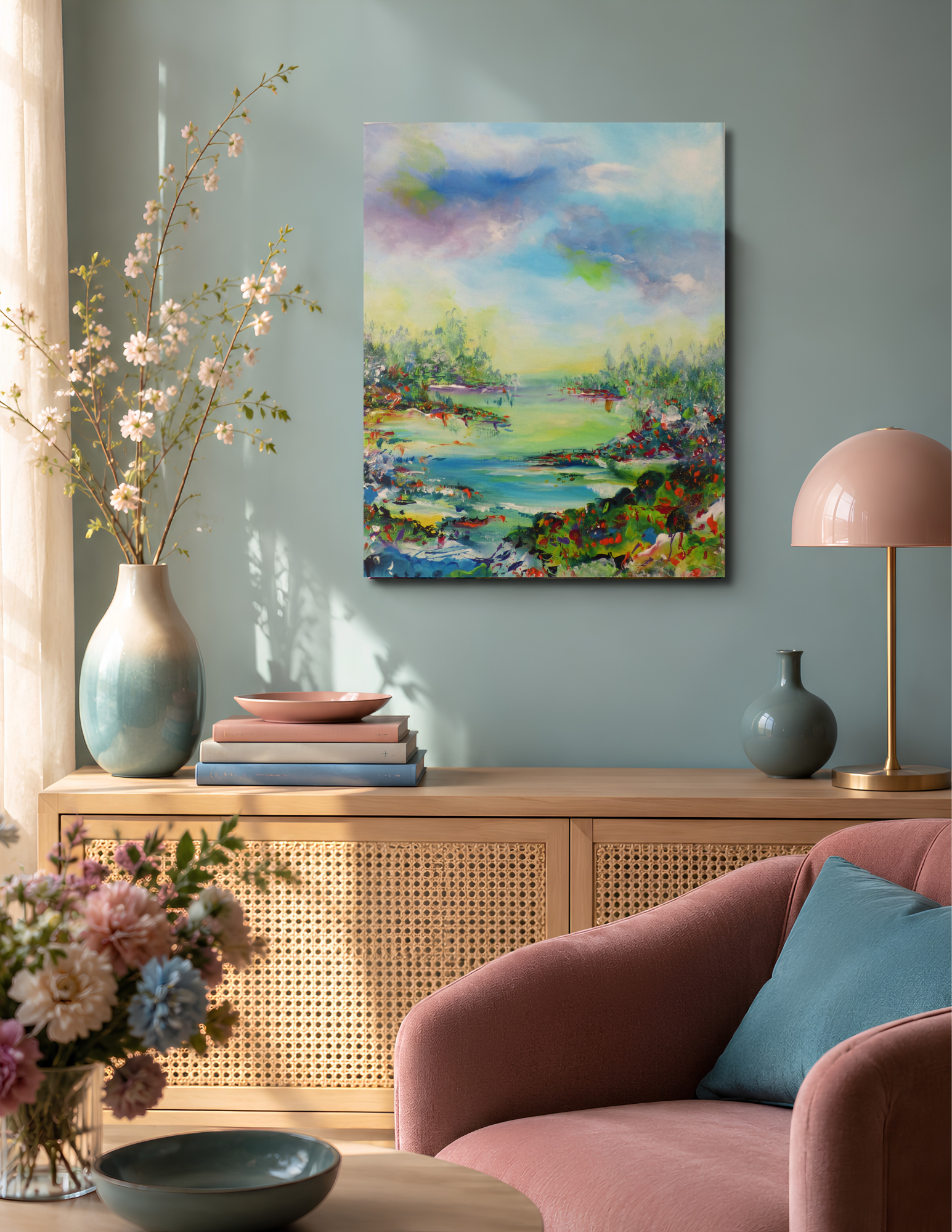 ECHAPPEE LUMINEUSE AU PAYS DES FLEURS - N° 650