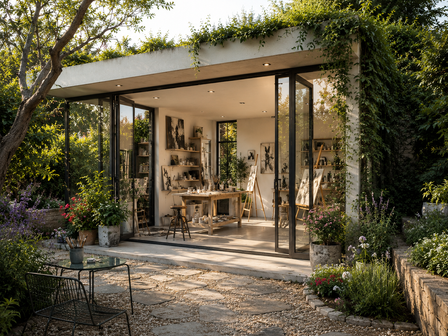 Créer un Atelier d'Artiste dans Son Jardin