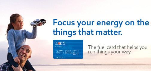 Mobil fuel card selling a lifestyle