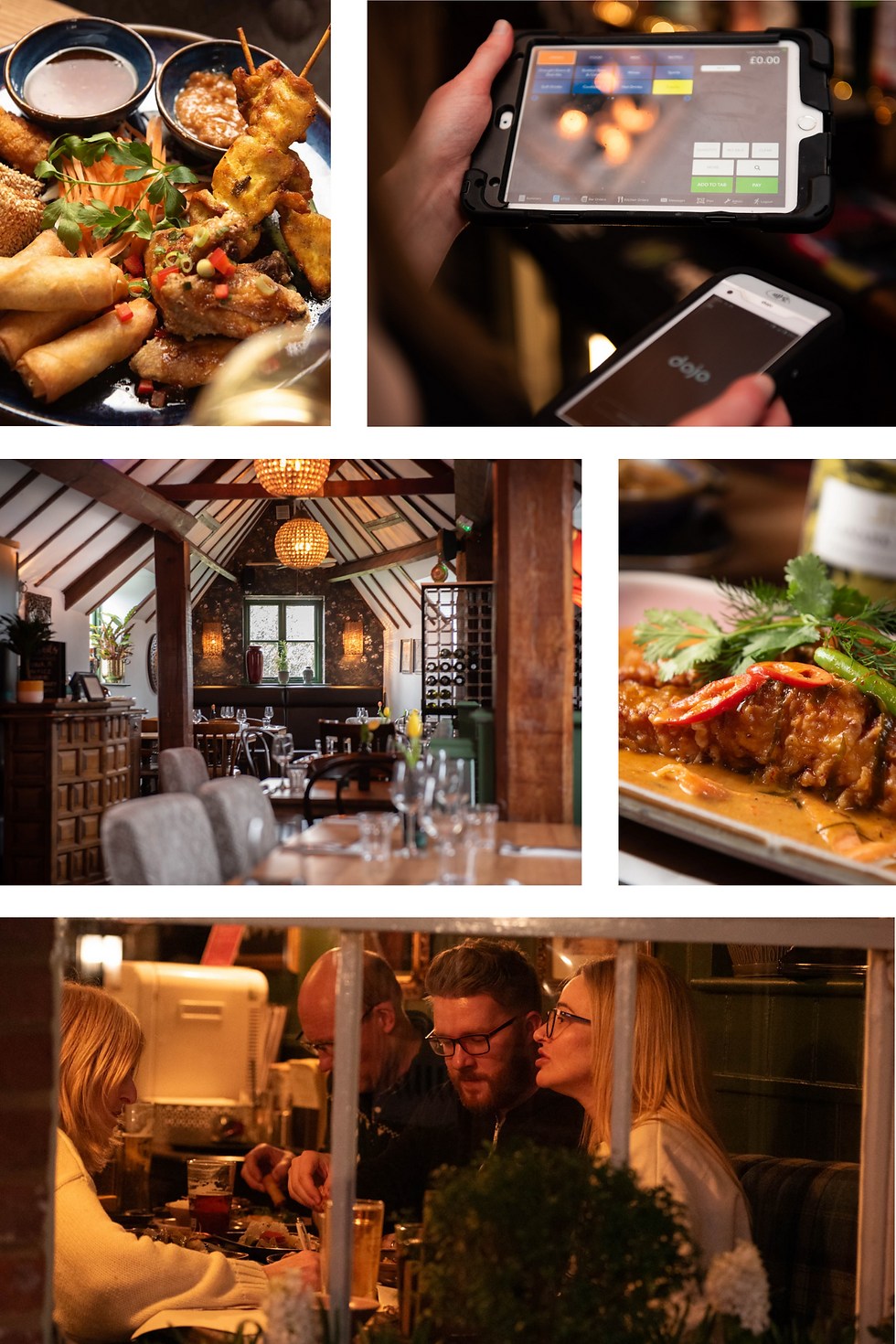 The Queens Head Chesham photo collage