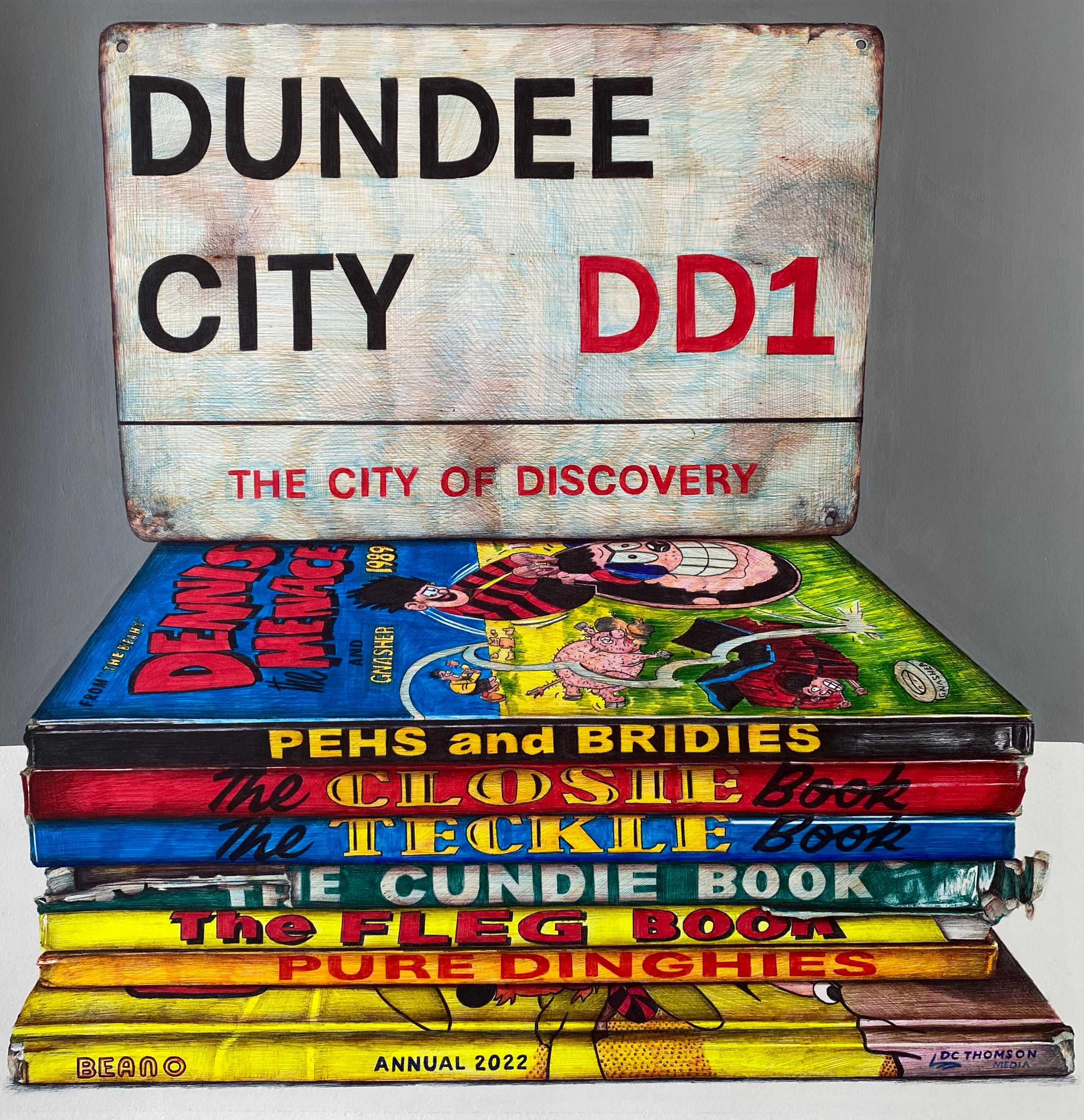 ‘Dundee City’ limited edition Giclee print 