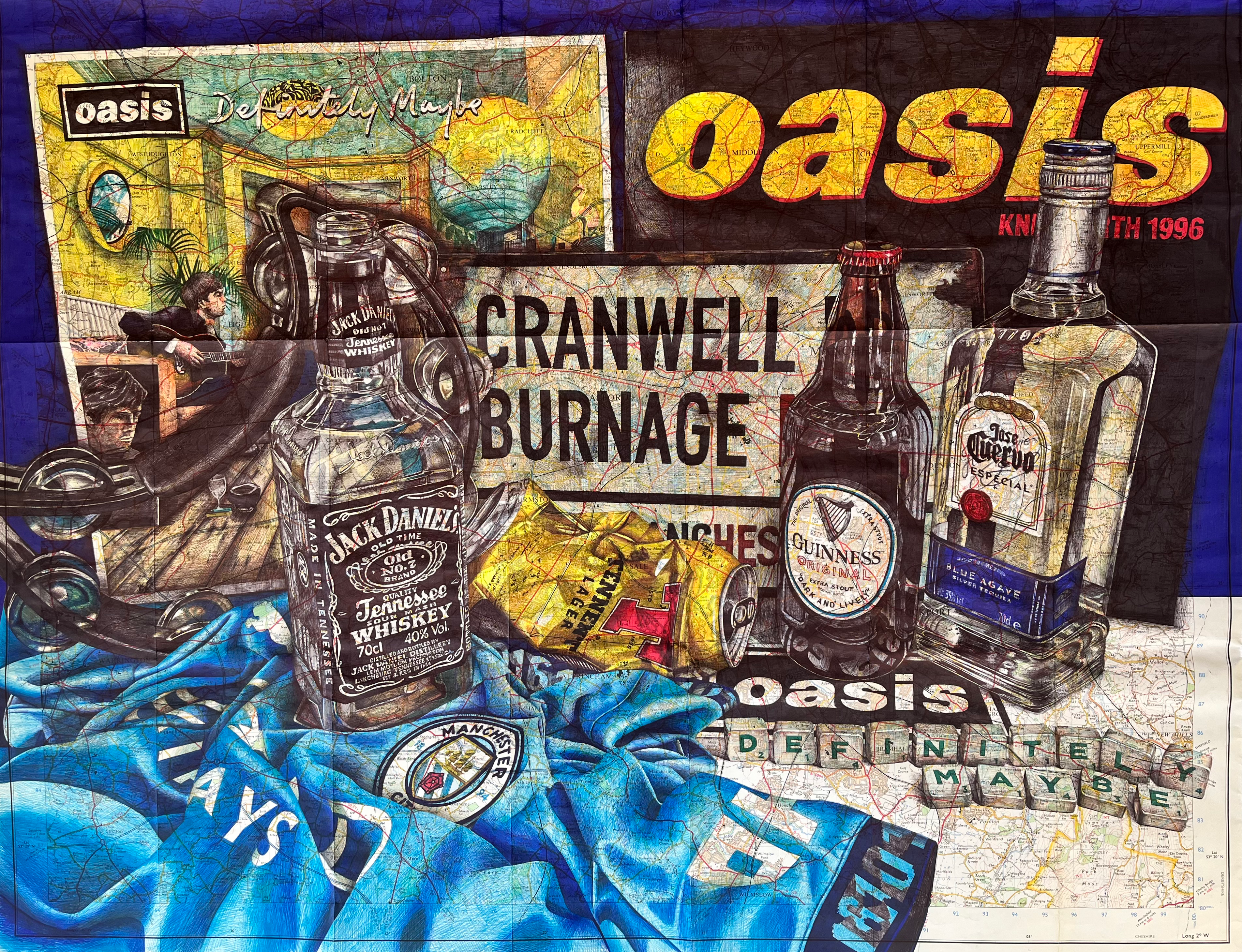 ‘Definitely Maybe’ limited edition Giclee print