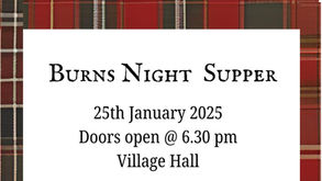 Celebrate Burns Night with us!