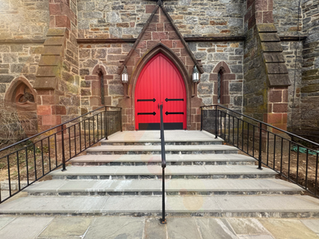 Completed Enlargement of Entryway Arch for Historic Church in Rye