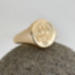 Thumbnail: JOHNSTON/E CLAN BADGE SIGNET RING