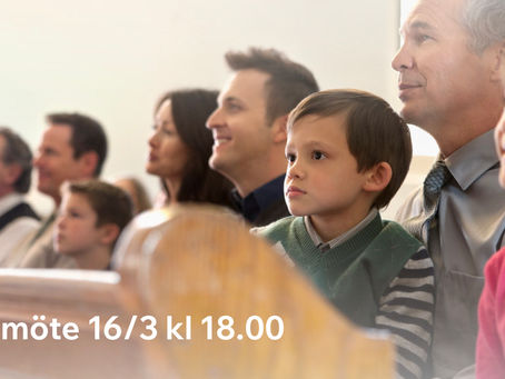 Årsmöte 16/3 kl 18.00